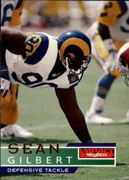 Sean Gilbert St. Louis Rams 1995 SkyBox Impact NFL #122